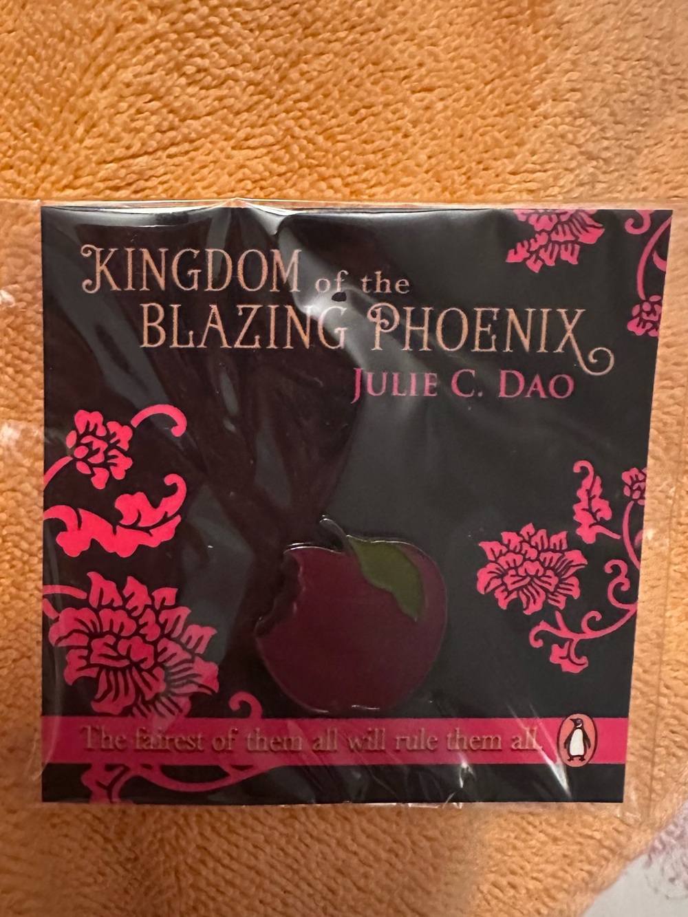 Apple Enamel Pin Kingdom of the Blazing Phoenix